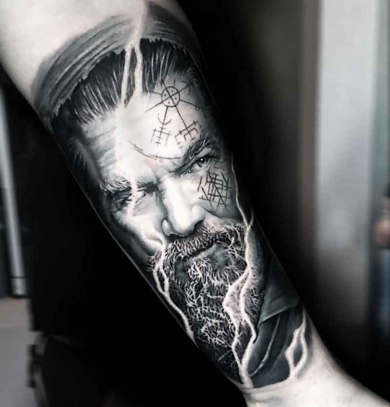 Danish Viking Tattoo Design 2