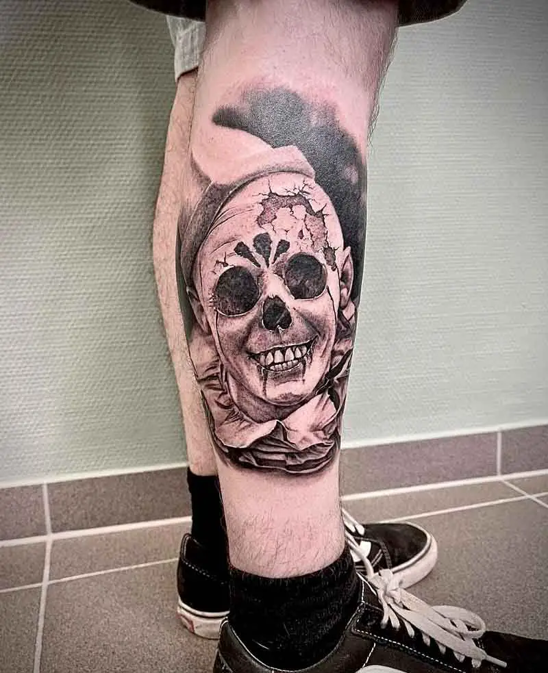 Dead Clown Tattoo 3