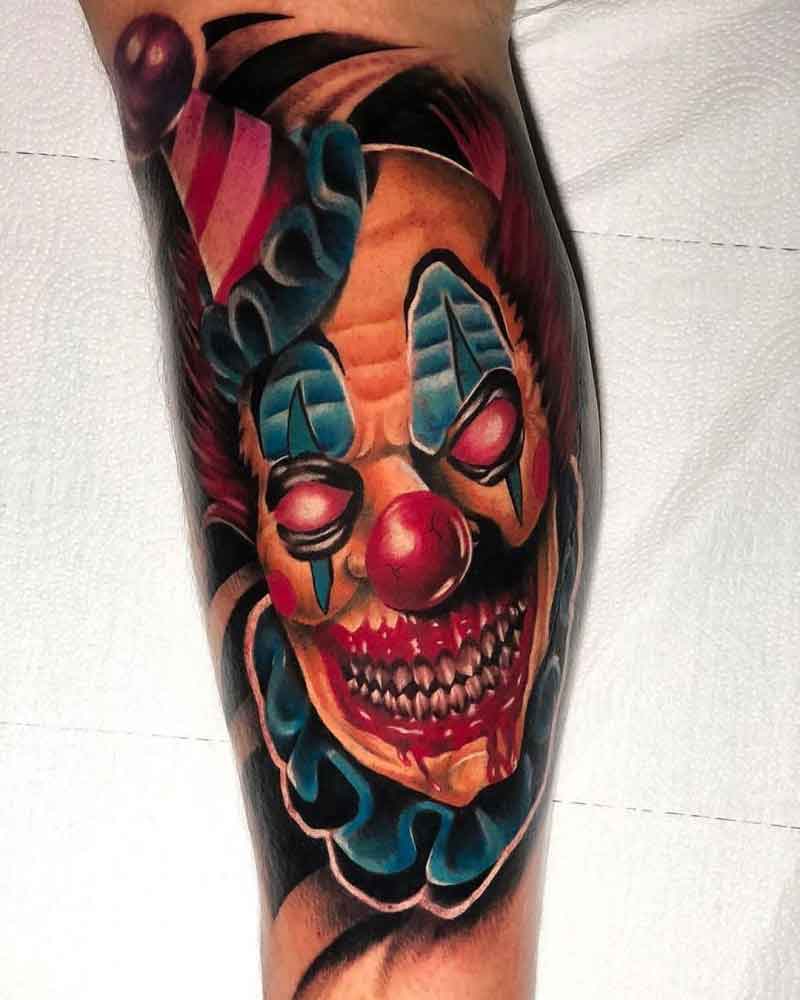 Demon Clown Tattoos 2
