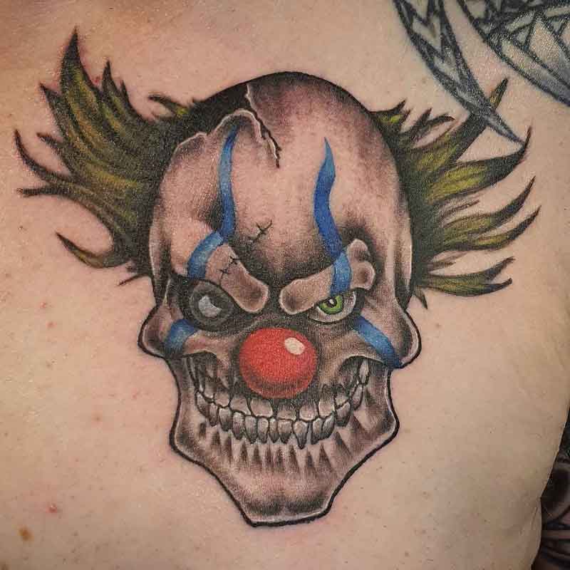 Demon Clown Tattoos 3