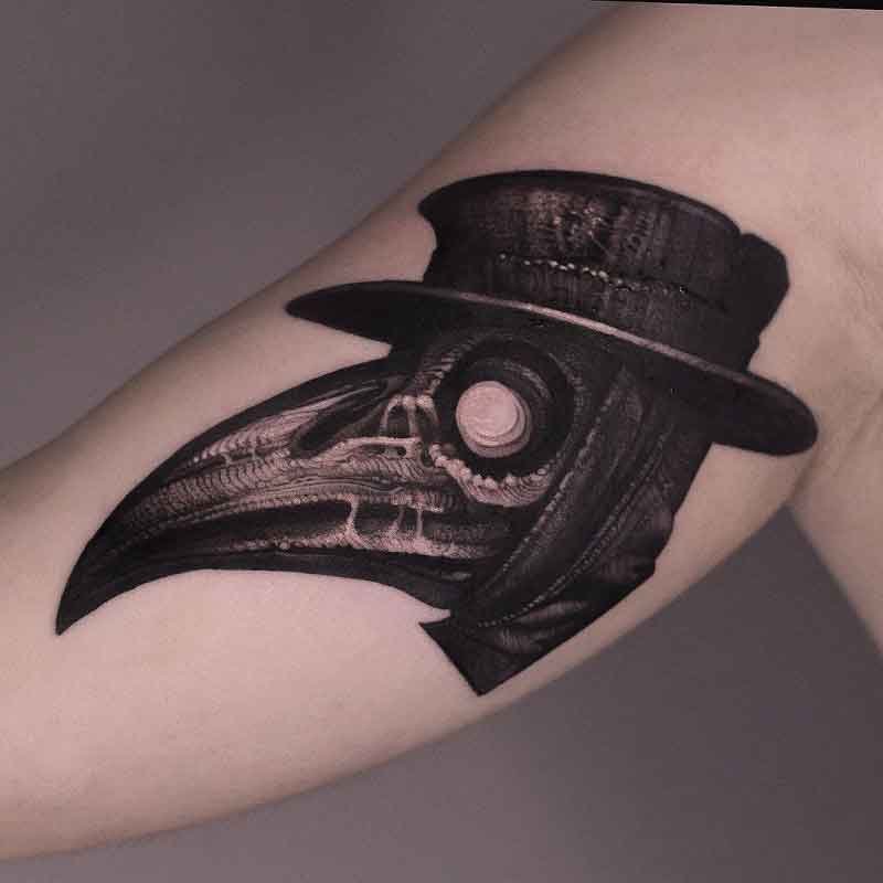 Doctor Plague Mask Tattoo 1