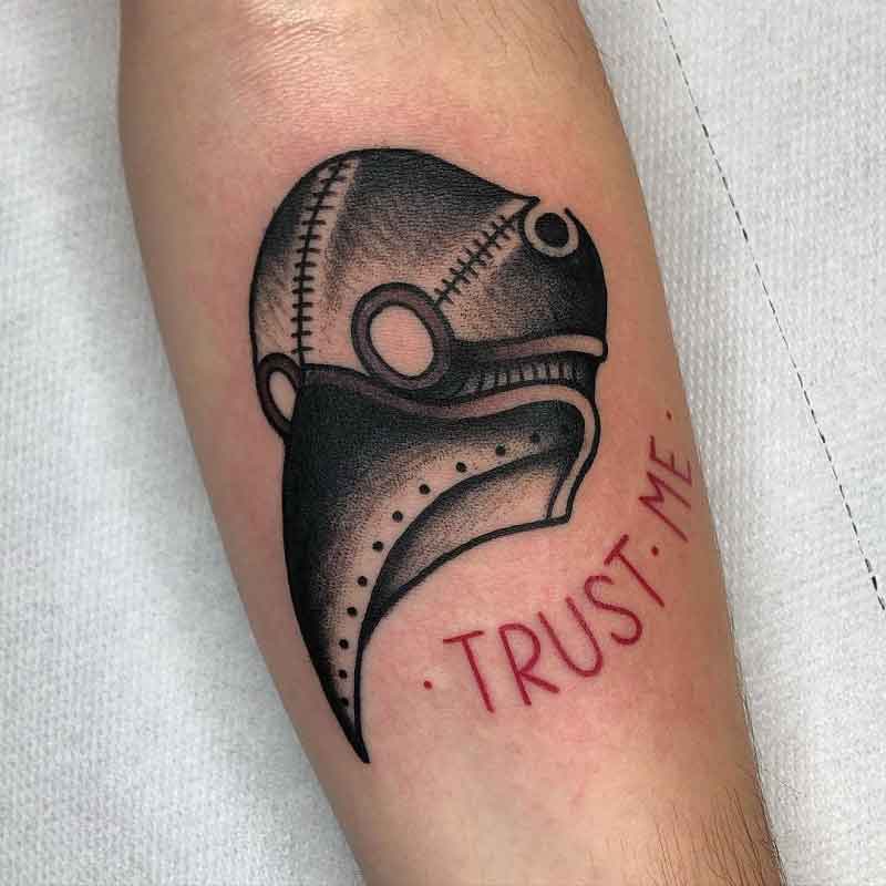 Doctor Plague Mask Tattoo 2