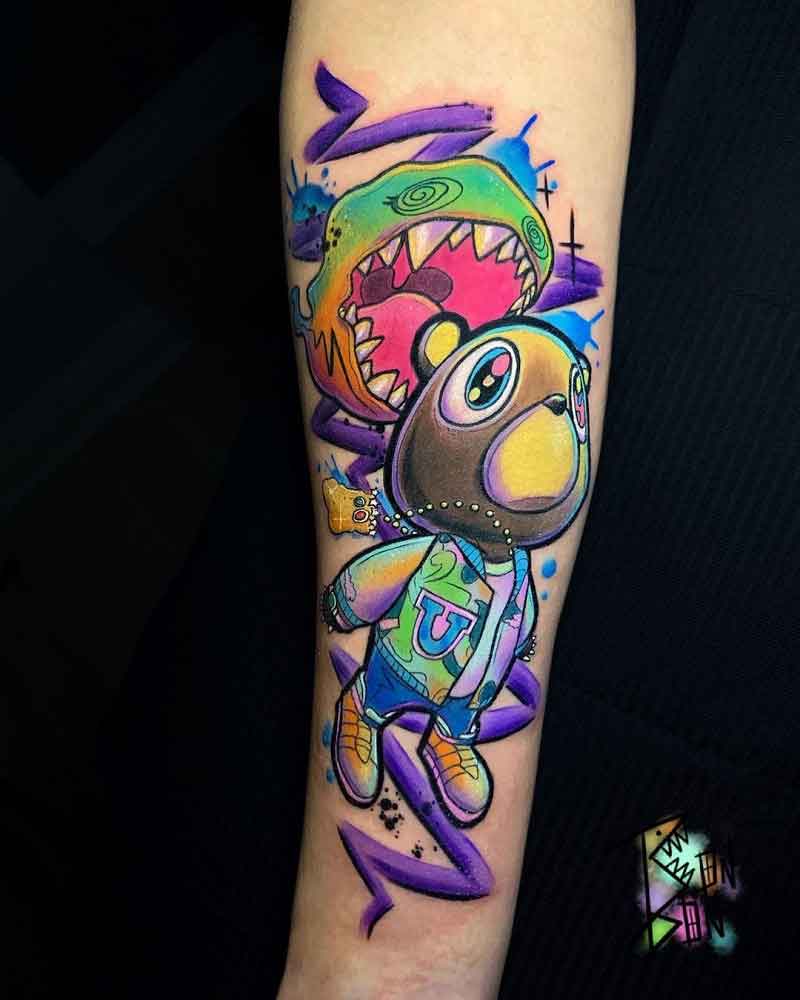 Dropout Bear Tattoo 2