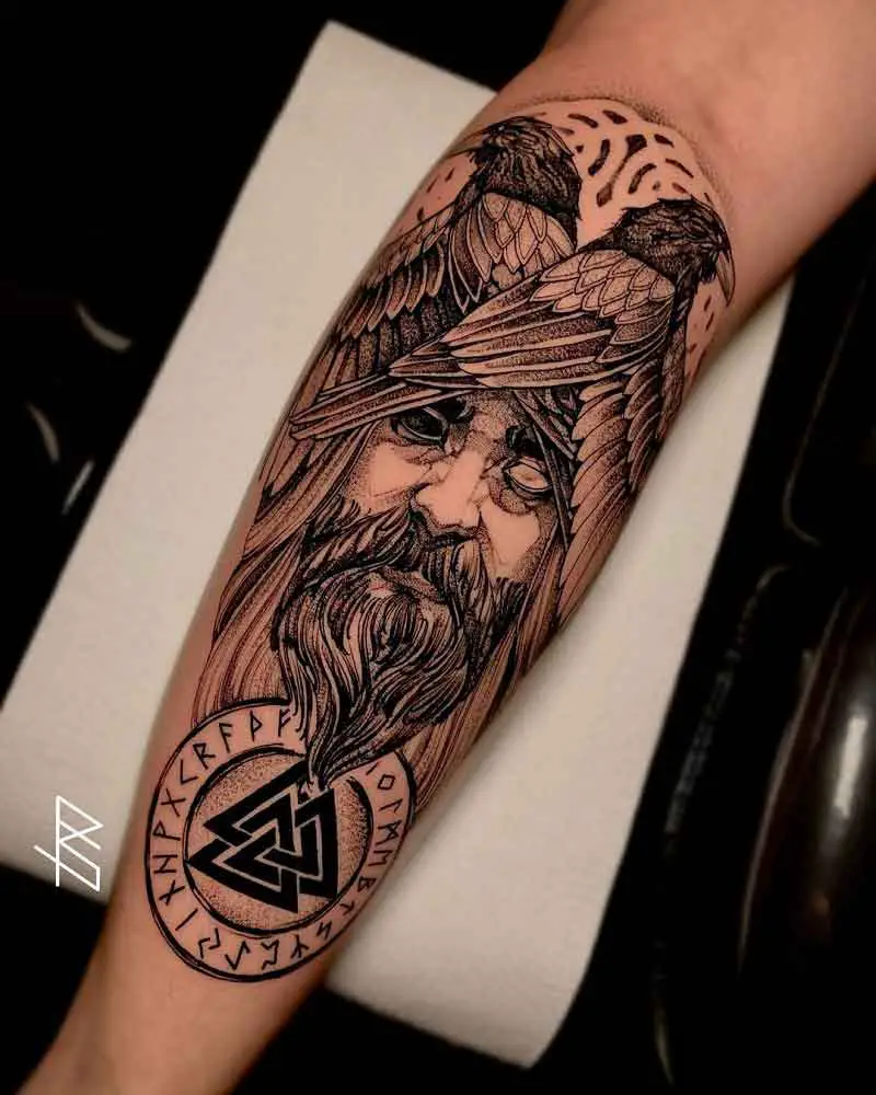 Eagle Viking Tattoo 1