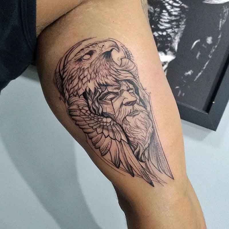 Eagle Viking Tattoo 2