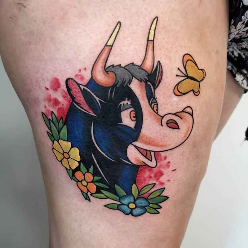 Ferdinand Bull Tattoo 1