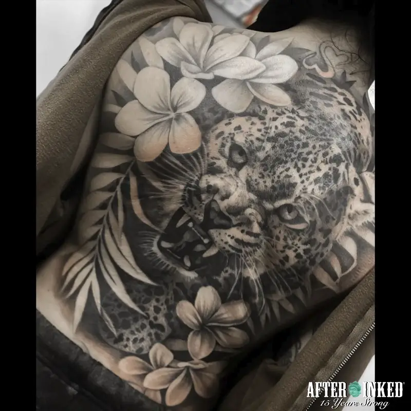 Full Body Leopard Tattoo 2