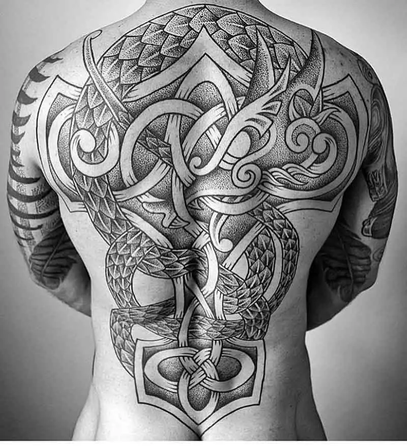 Full Body Viking Tattoo 2