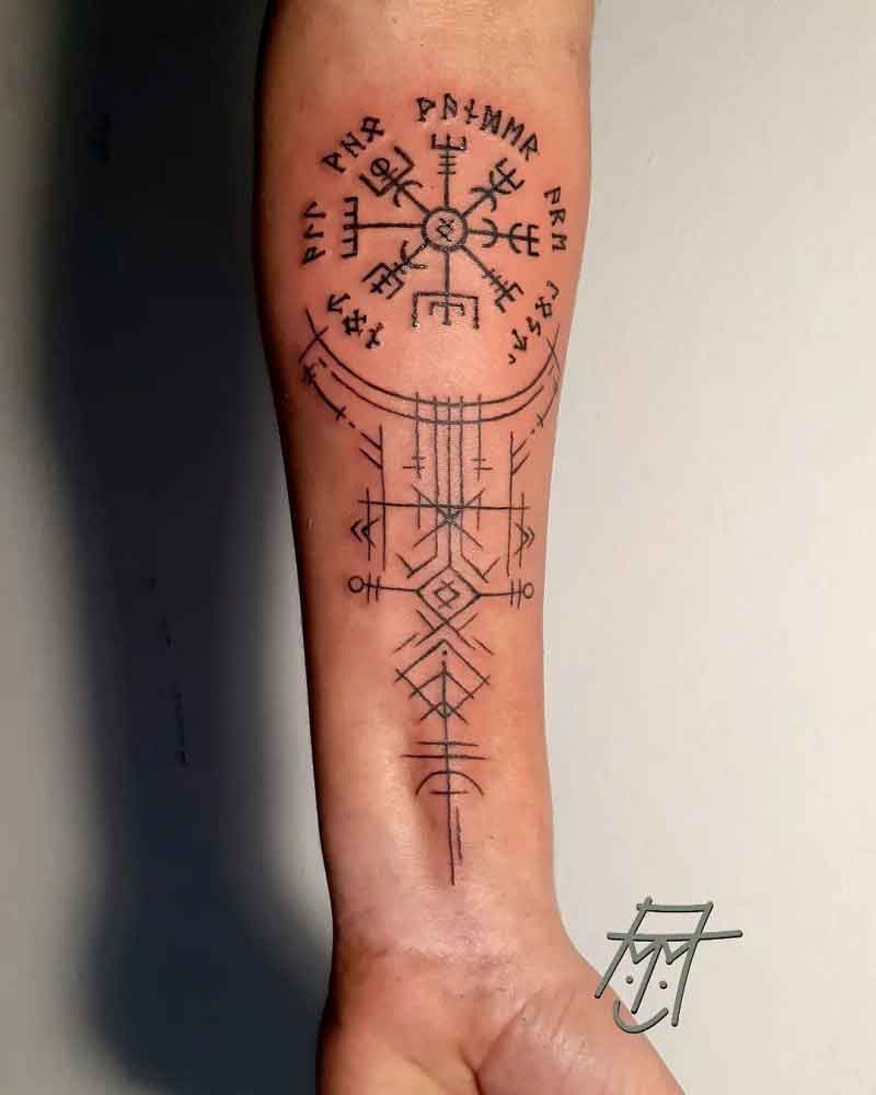 Geometric Viking Tattoo 3