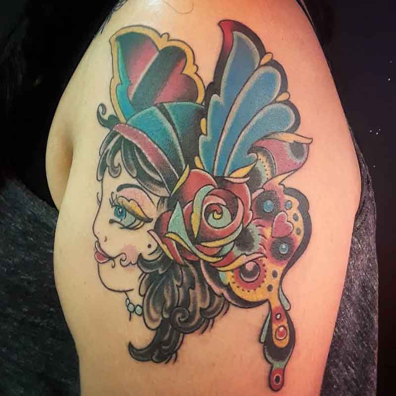 Gypsy Butterfly Tattoo 2