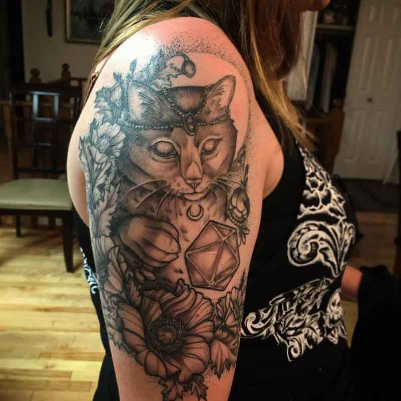 Gypsy Cat Tattoo 1