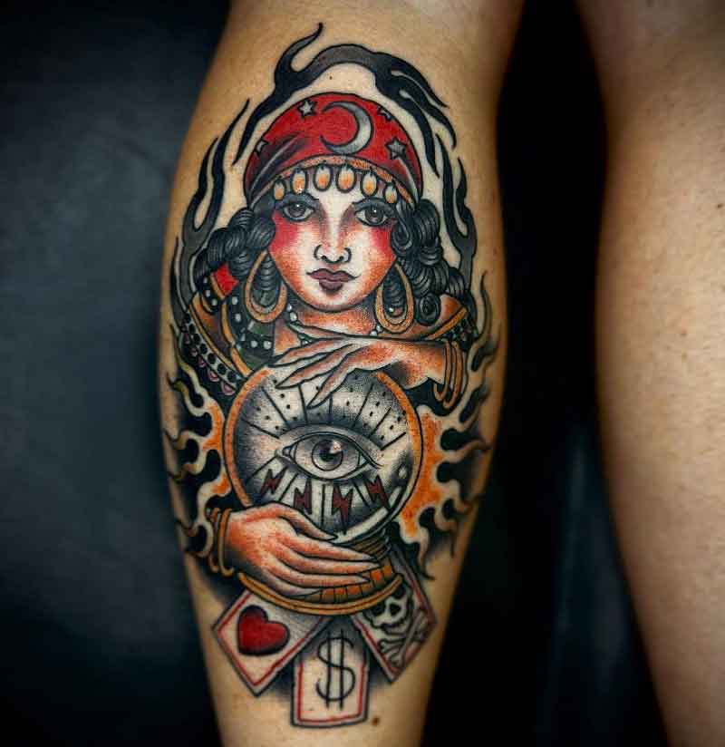 Gypsy Eye Tattoo 2