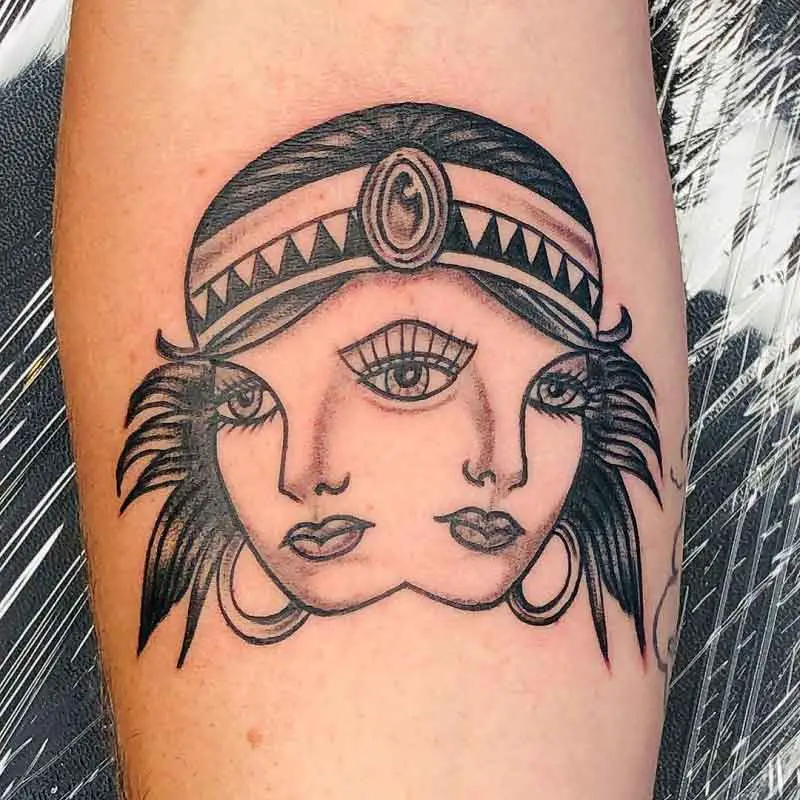 Gypsy Face Tattoo 1