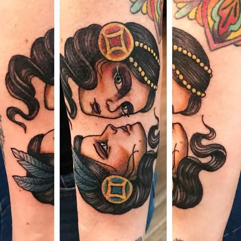 Gypsy Face Tattoo 2