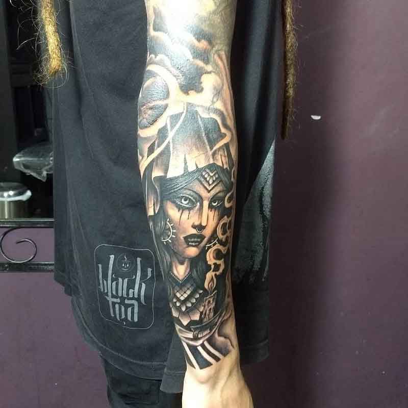 Gypsy Hand Tattoos 1