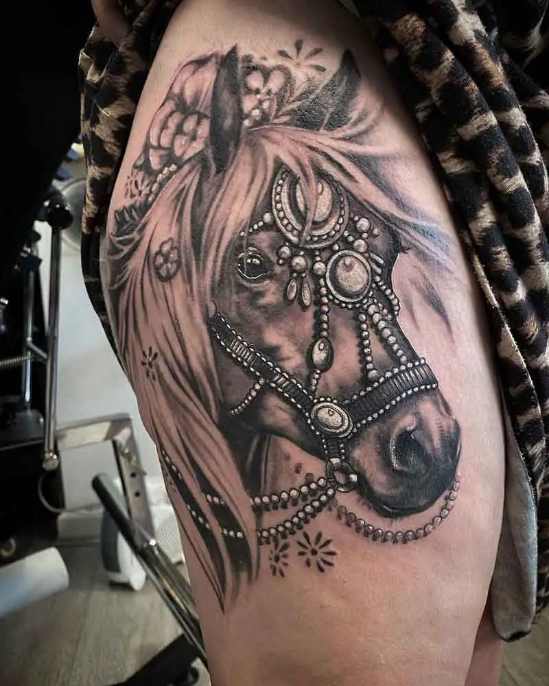 Gypsy Horse Tattoo 1