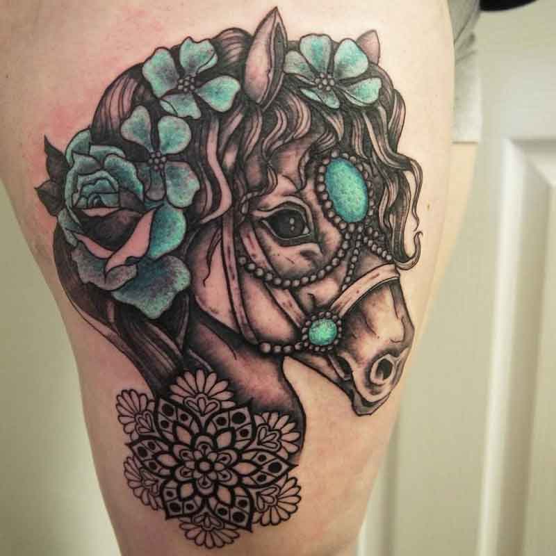 Gypsy Horse Tattoo 2