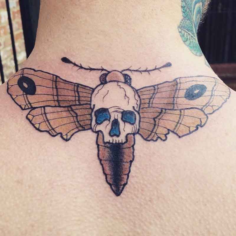 Gypsy Moth Tattoo 1