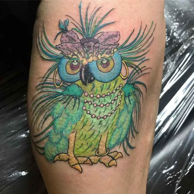 Gypsy Owl Tattoo 3