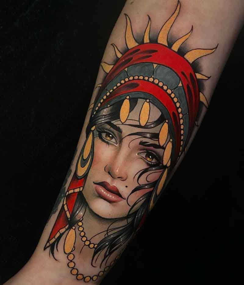 Gypsy Queen Tattoo 3