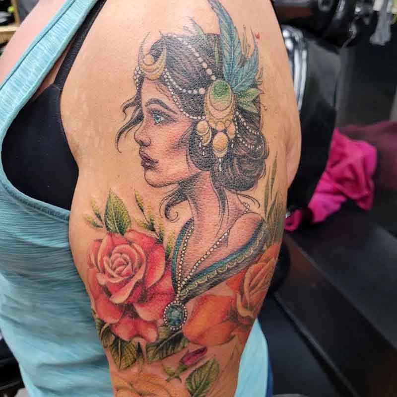 gypsy rose tattoo art