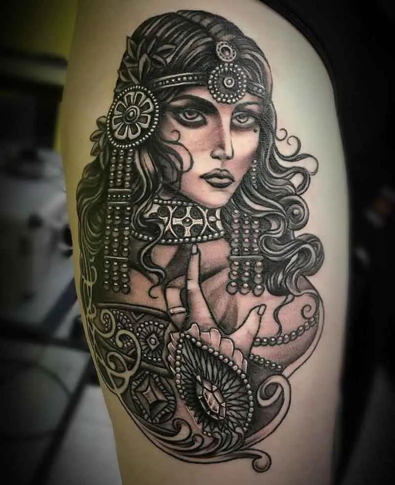 Gypsy Witch Tattoo 1