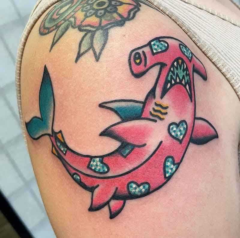 Hammerhead Shark Tattoo Designs 1