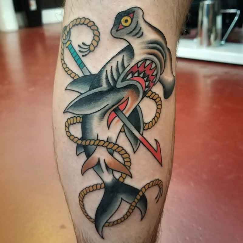 Hammerhead Shark Tattoo Designs 2