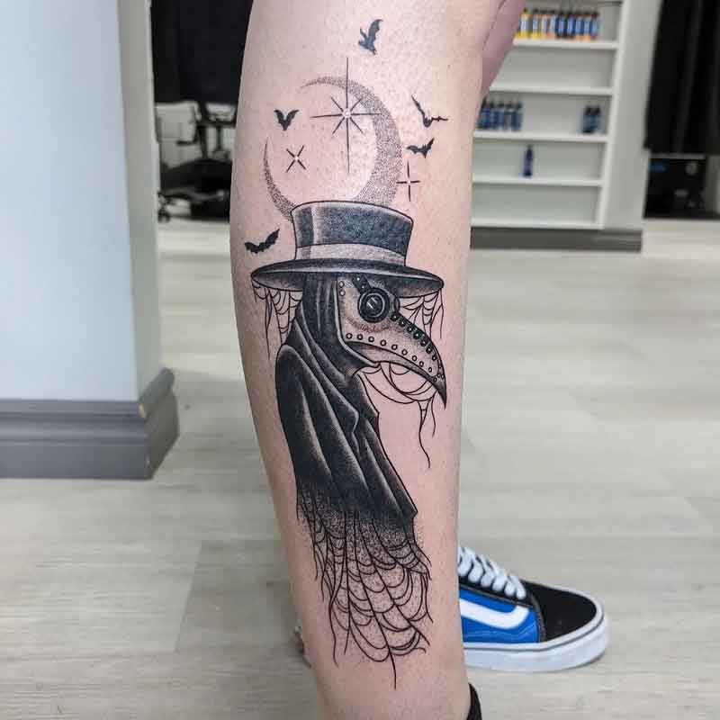 Horror Plague Doctor Tattoo 3