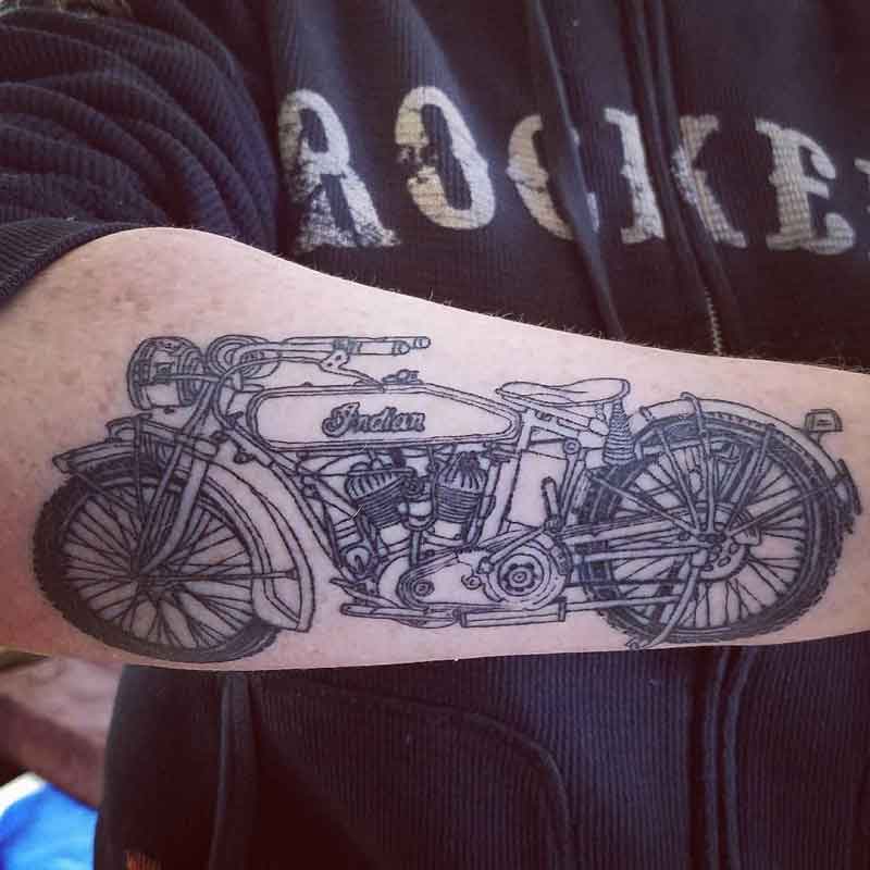 Indian Motorcycle Tattoo 3