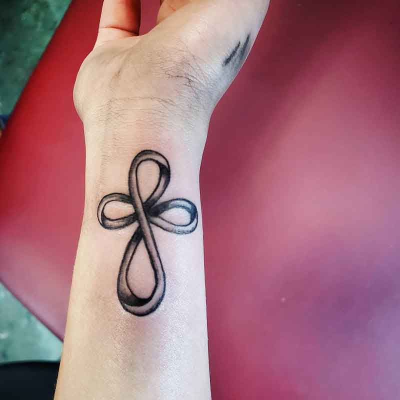 Infinity Cross Tattoo 1