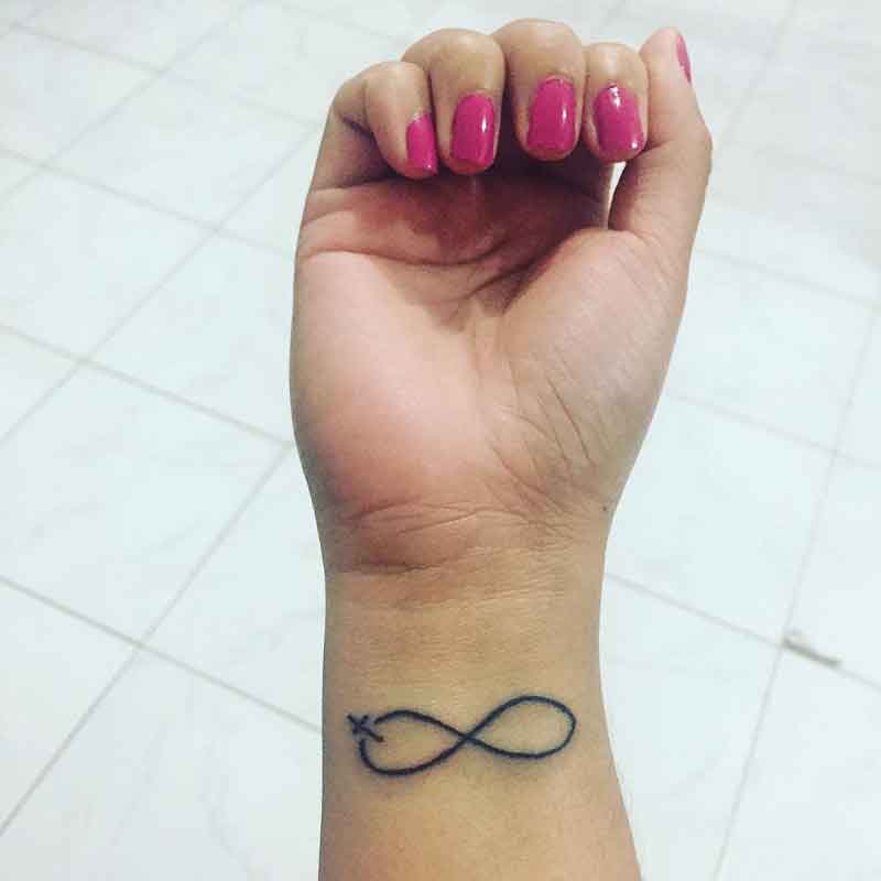 Infinity Cross Tattoo 2