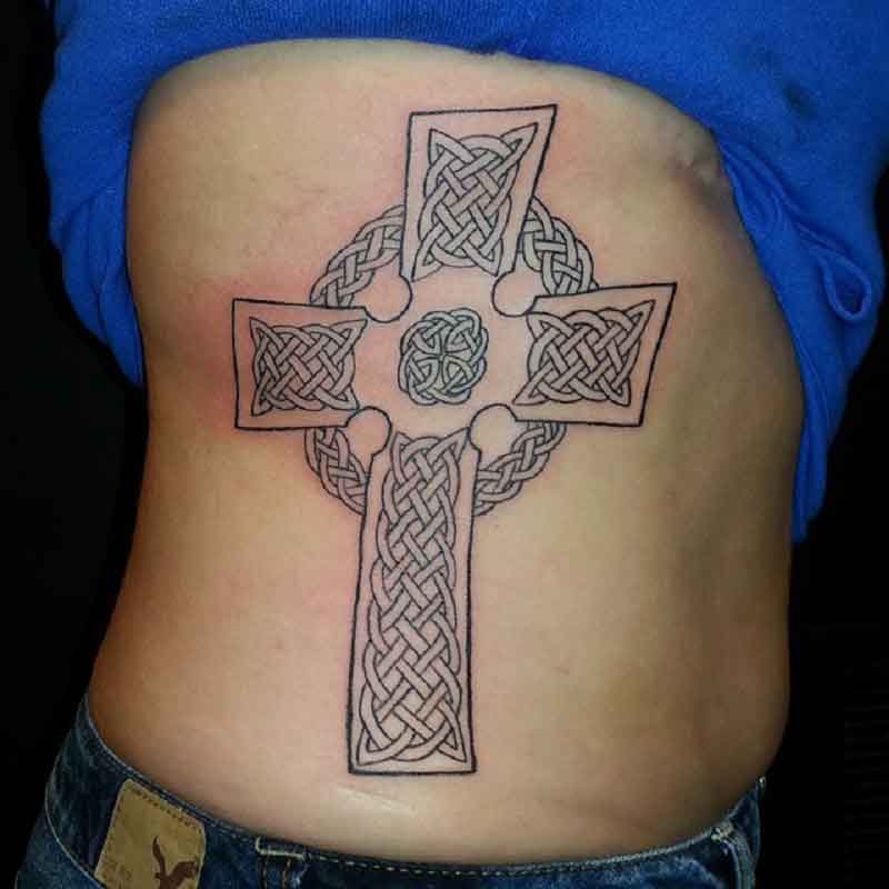 Irish Cross Tattoo 3