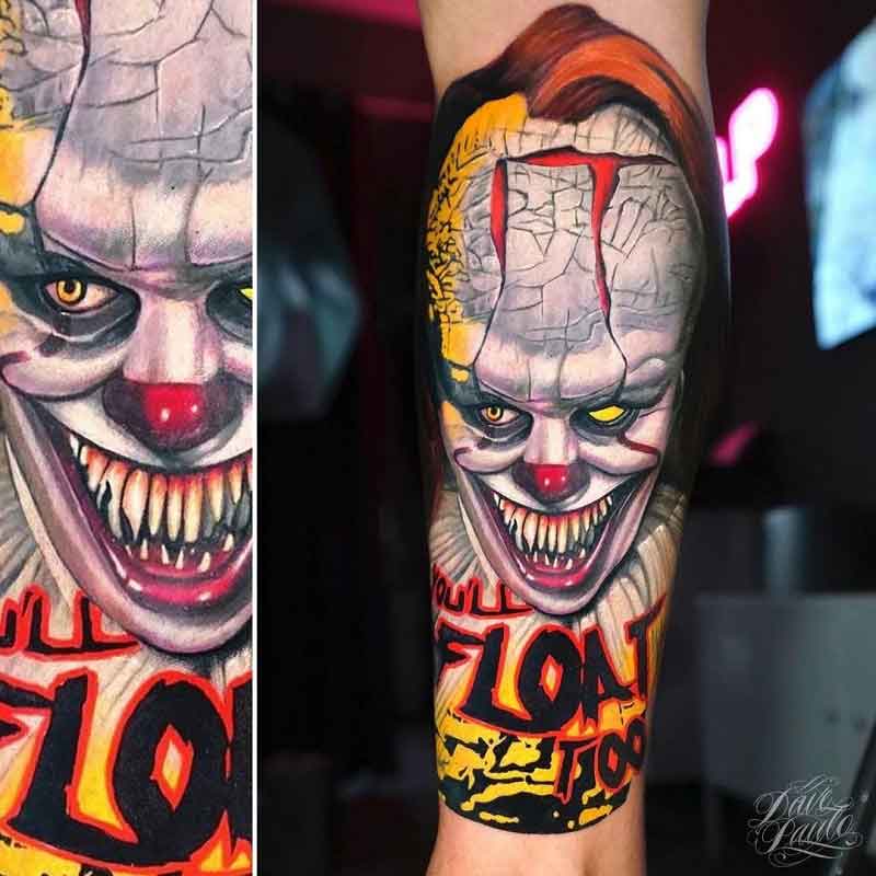 It Clown Tattoo 2