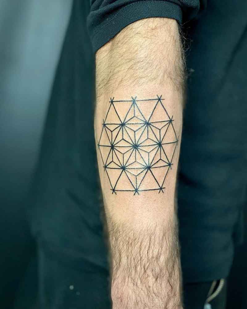 Japanese Geometric Tattoo 1