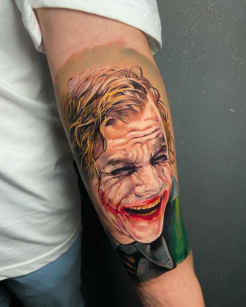 Joker Clown Tattoo 2