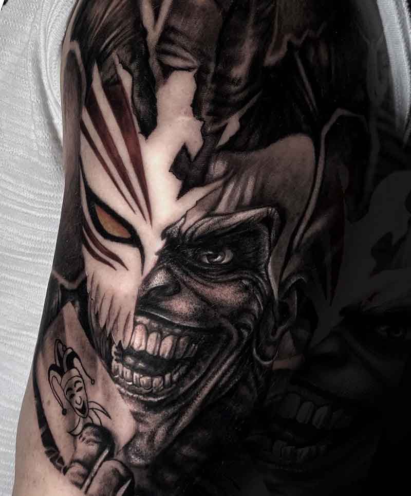 Killer Clown Tattoos 3