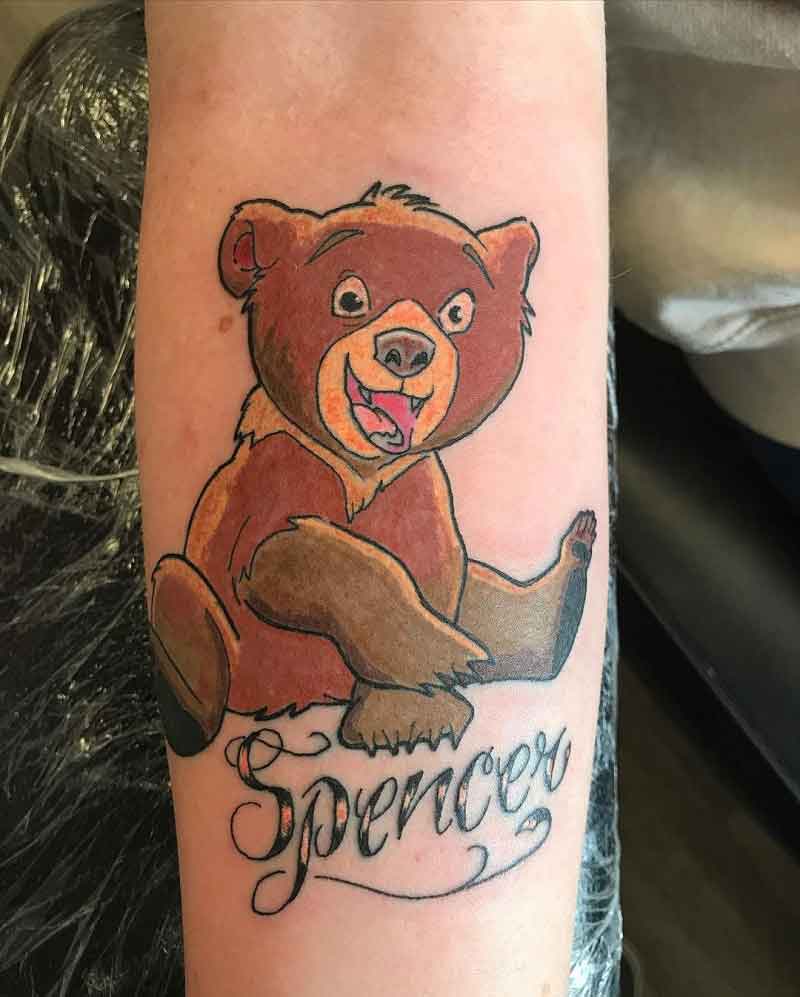 Koda Bear Tattoo 1