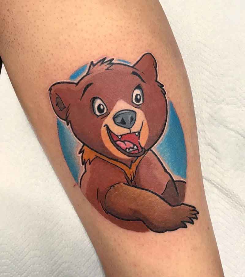 Brother Bear  done by monica  A Fine Madness Tattoo  Facebook