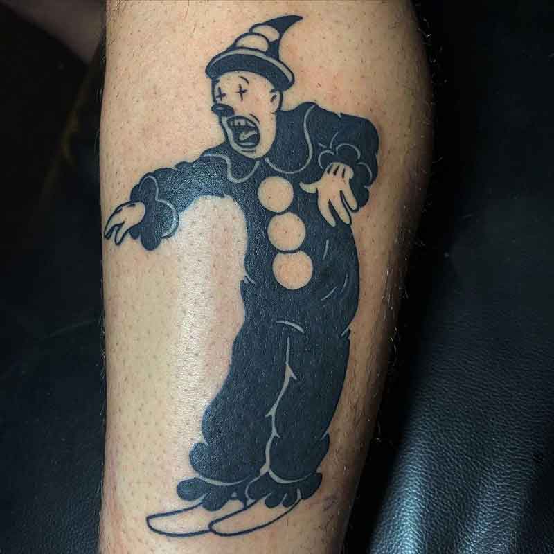 Koko The Clown Tattoo 2