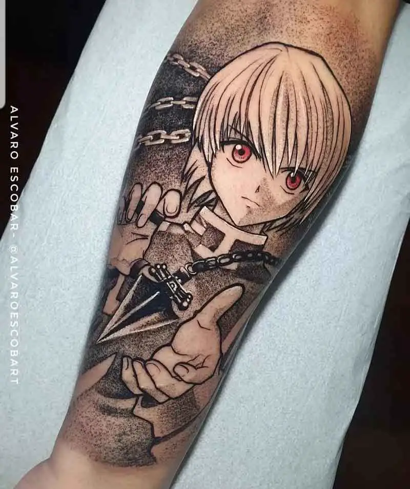 Top more than 57 kurapika chain tattoo best - in.eteachers