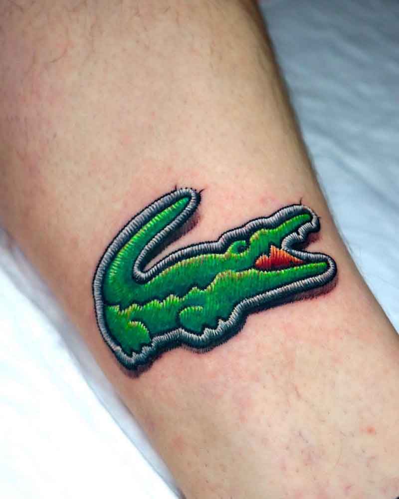 Lacoste Alligator Tattoo 1