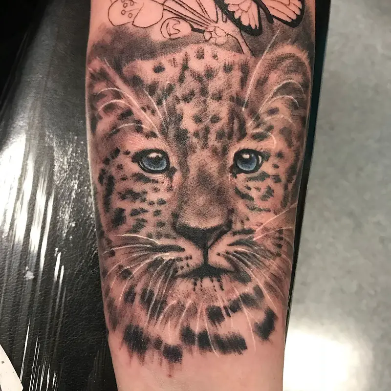 Leopard Cub Tattoo 1