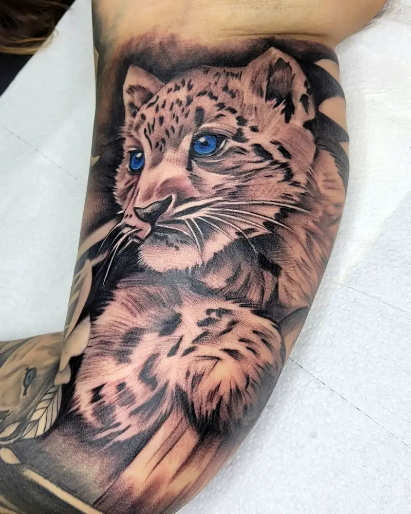 Leopard Cub Tattoo 2