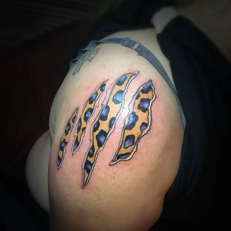 Leopard Spot Tattoo 1