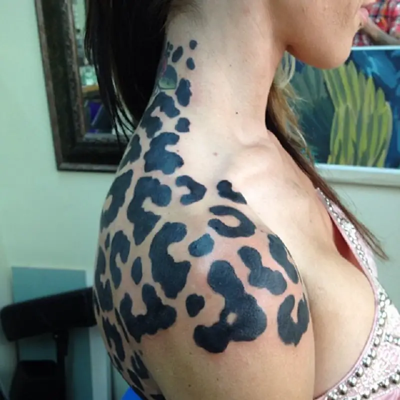 Leopard Spot Tattoo 3