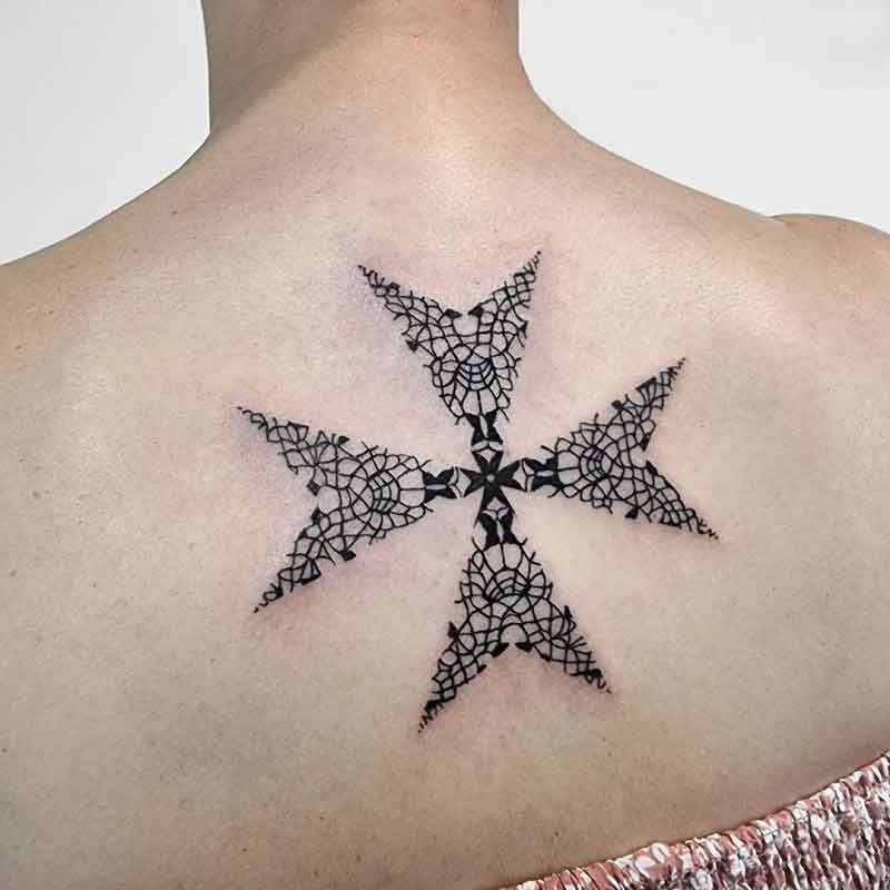 Maltese Cross Tattoo 3