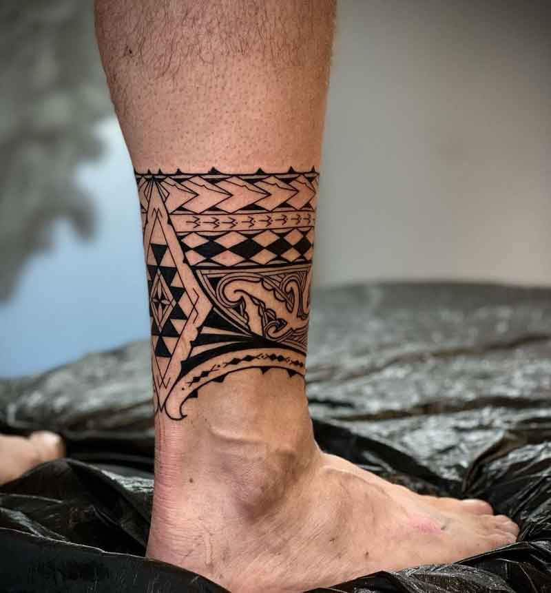 Maori Ankle Tattoo 1