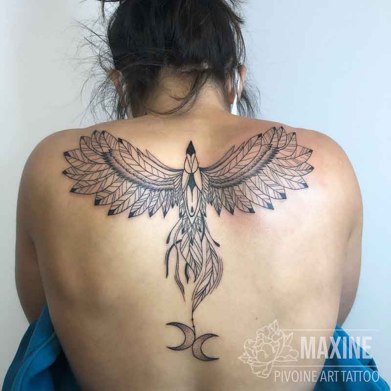 Maori Bird Tattoo 2