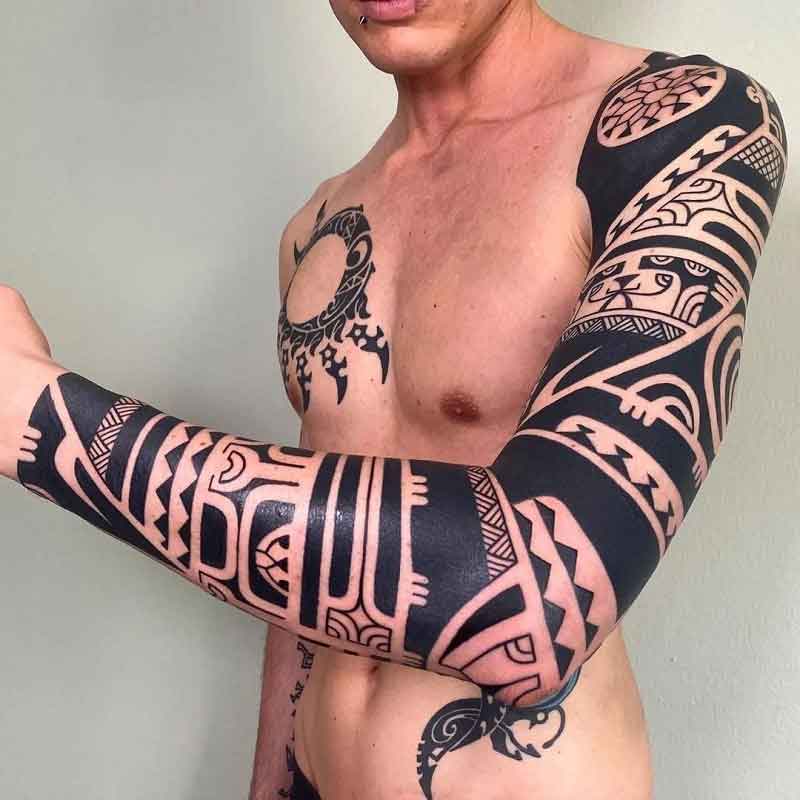 Maori Hand Tattoo 1